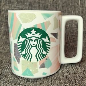 Starbucks Pastel Confetti Foil Mug